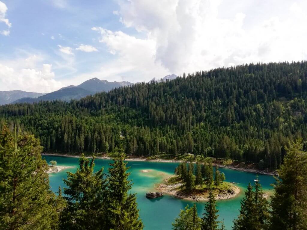 Der Caumasee in Flims 