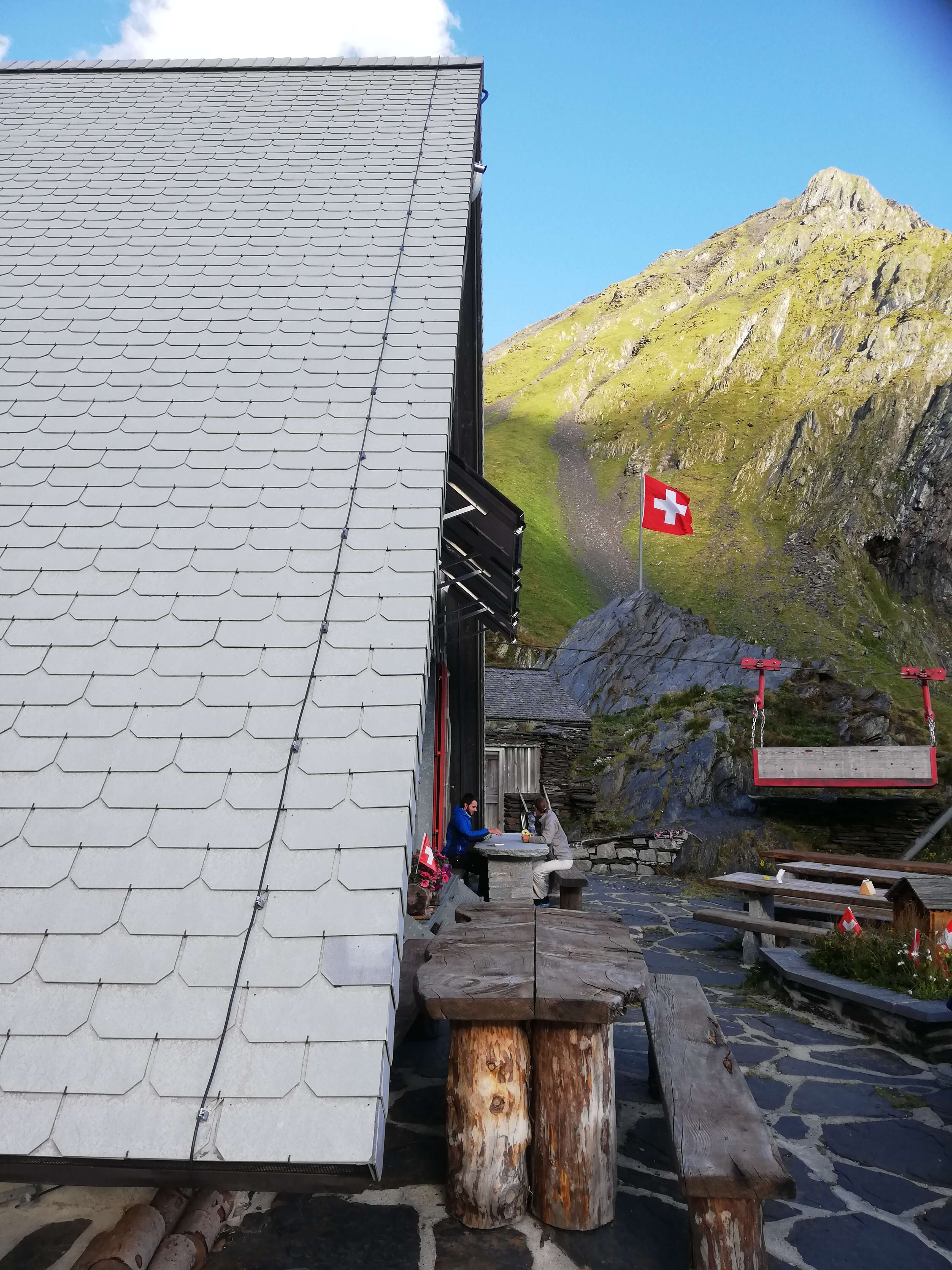 Hütte Wanderung Schweiz