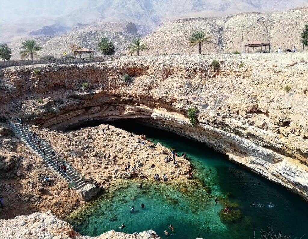 Das Bimmah Sinkhole Oman 