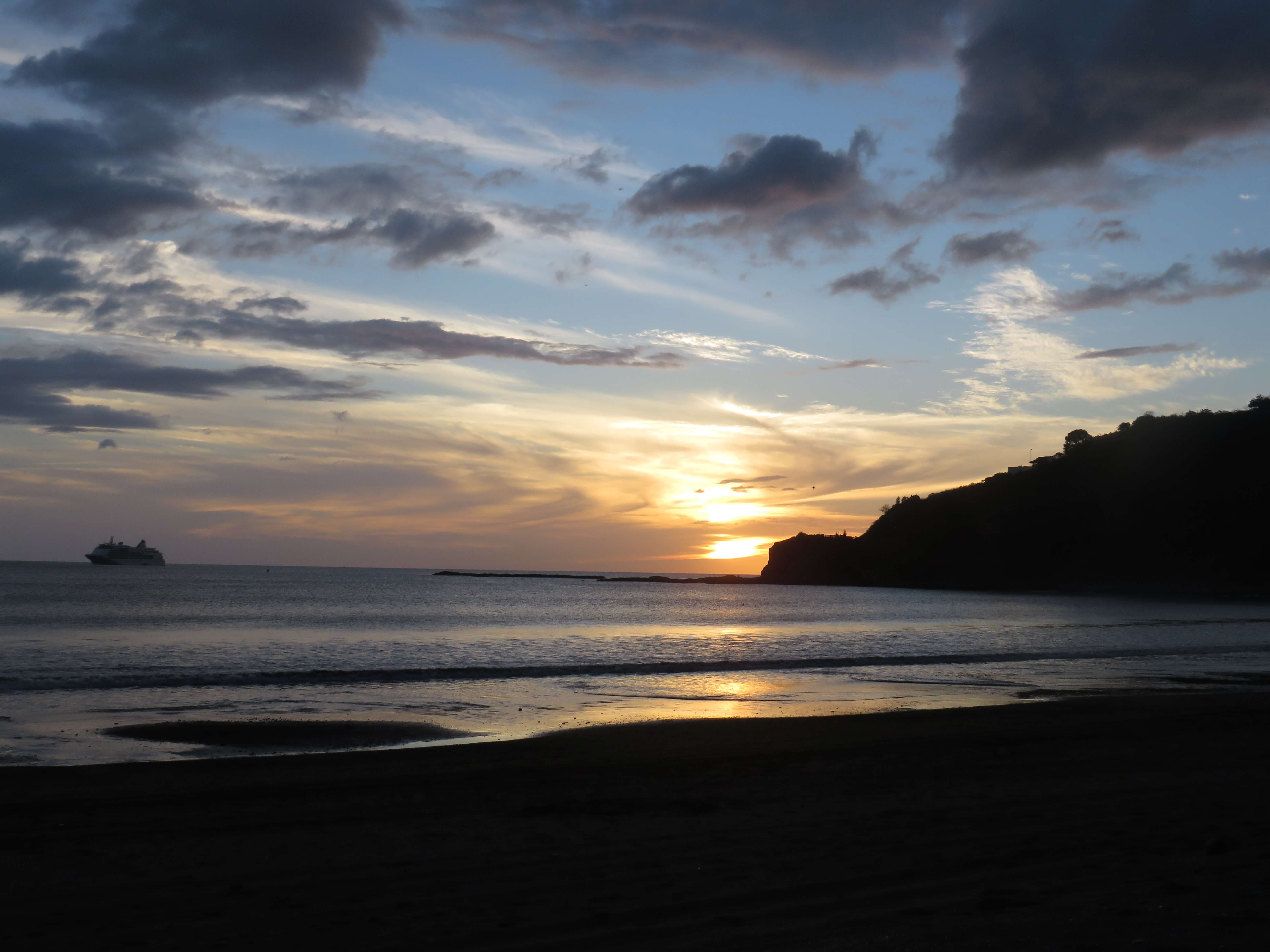 Sonnenuntergang in San Juan del Sur