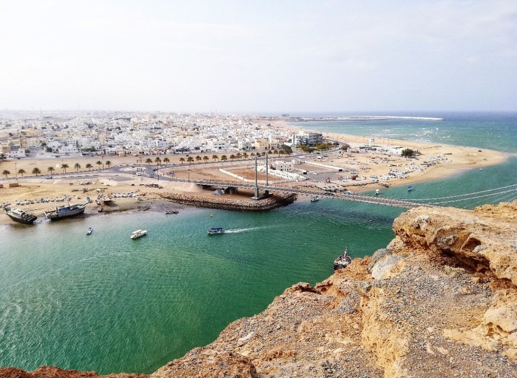 Die Stadt Sur Oman 