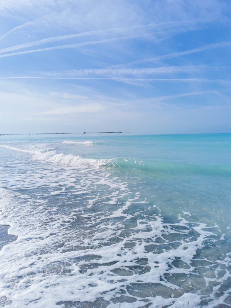 Verseuchter Strand Italien Spiagga Bianche